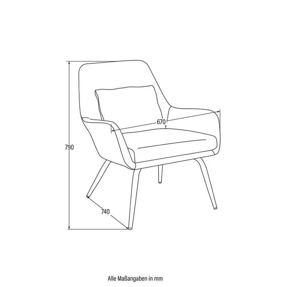 Home Luxe fauteuil ORION