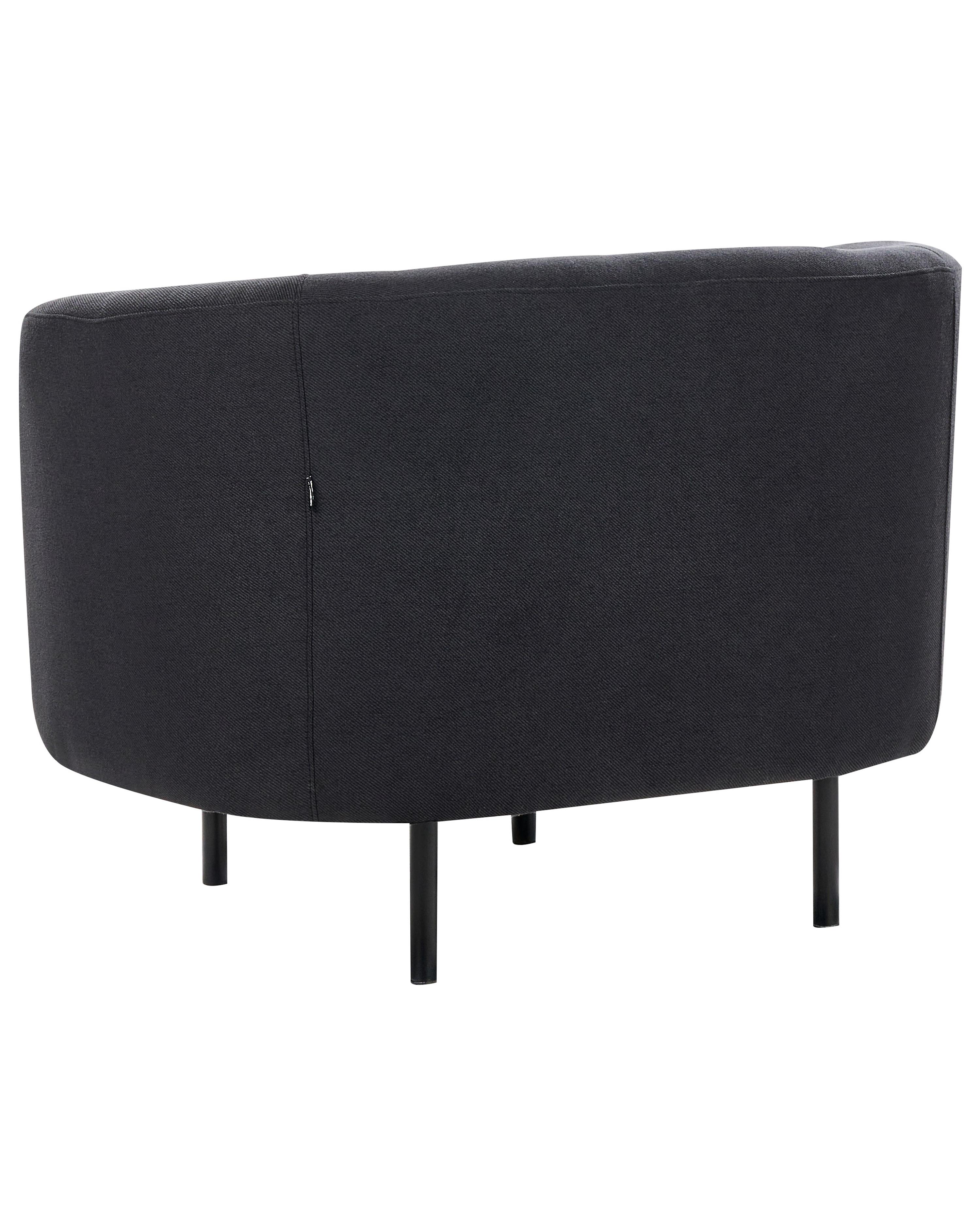Fauteuil LOEN Stof Zwart