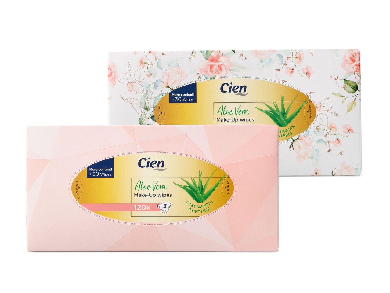 Tissues met aloë vera