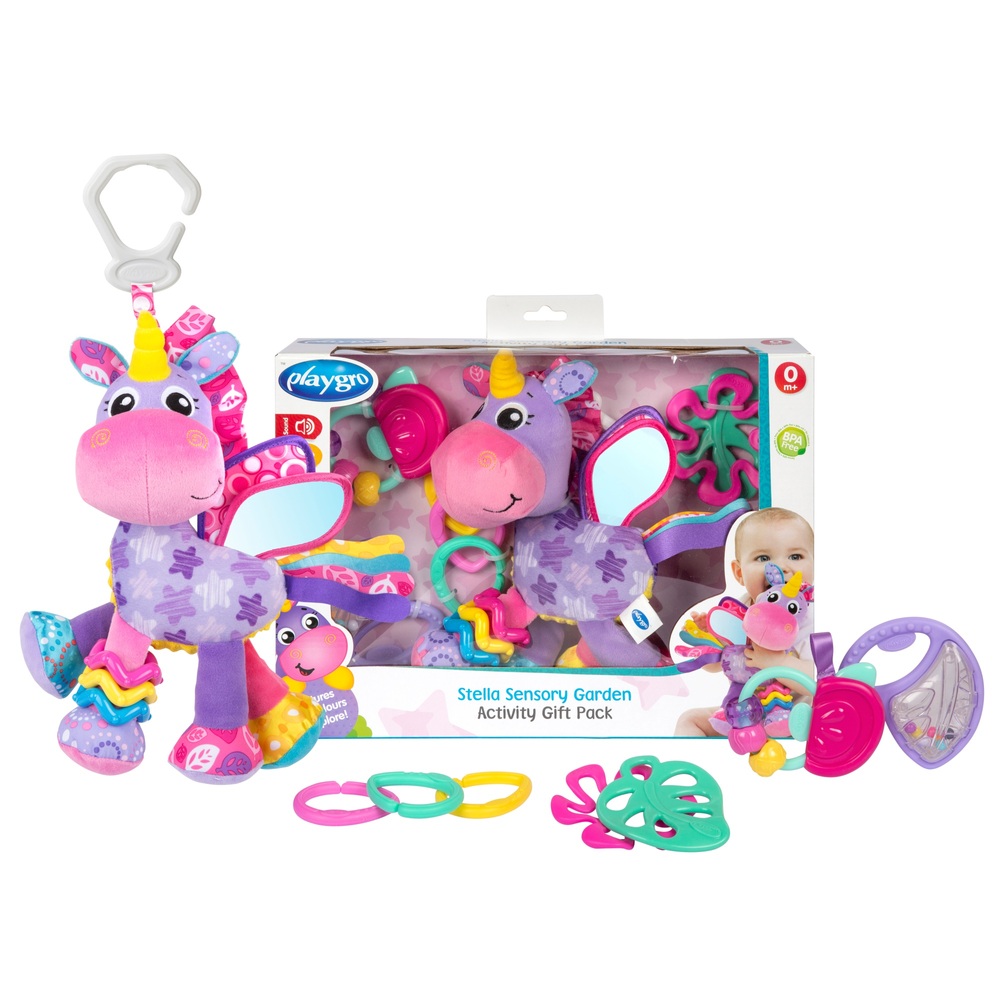 Playgro Stella Sinnesgarten Neugeborenen-Geschenkset