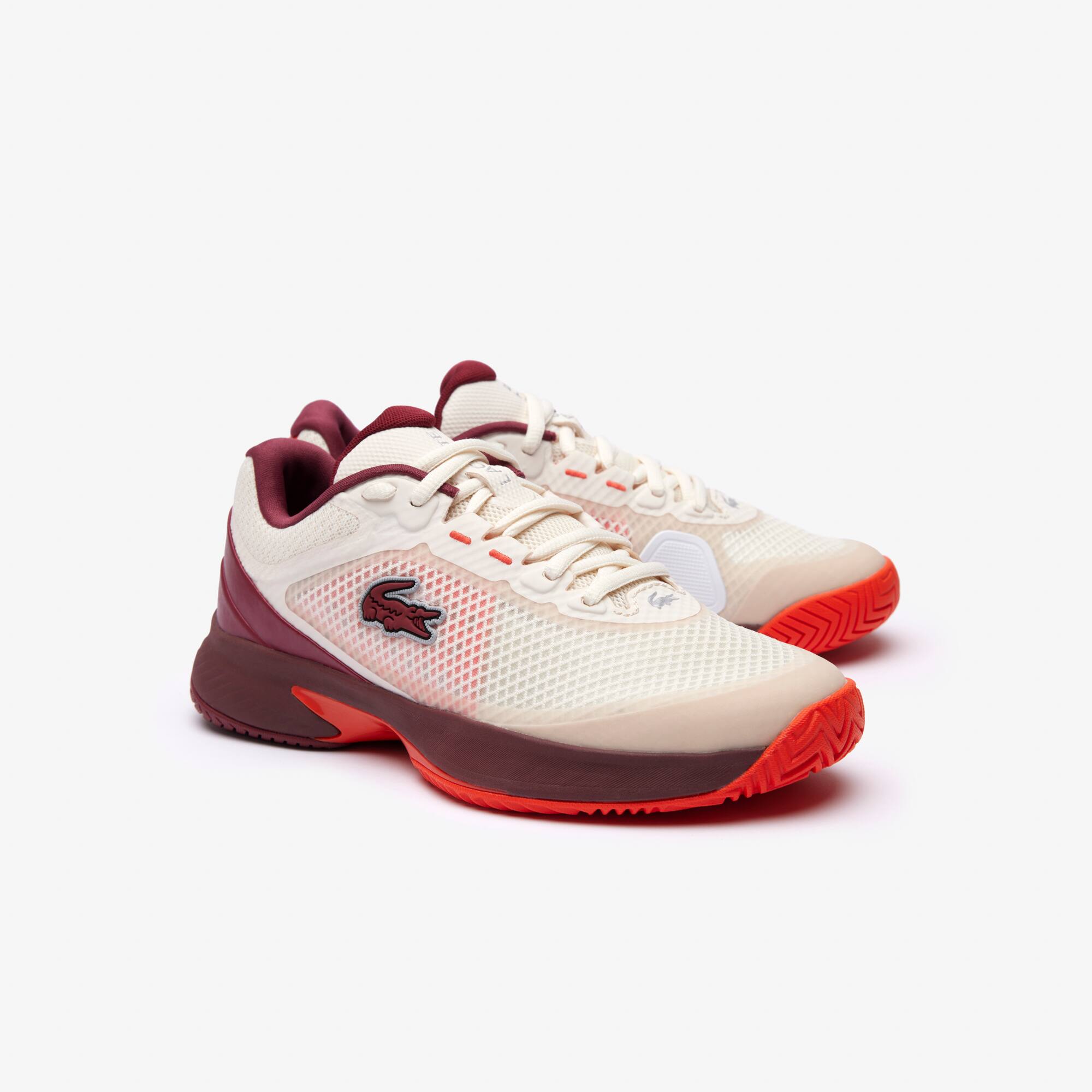 Damen Tennisschuhe Tech Point aus Textil Performance - Weiss - Lacoste - Damen