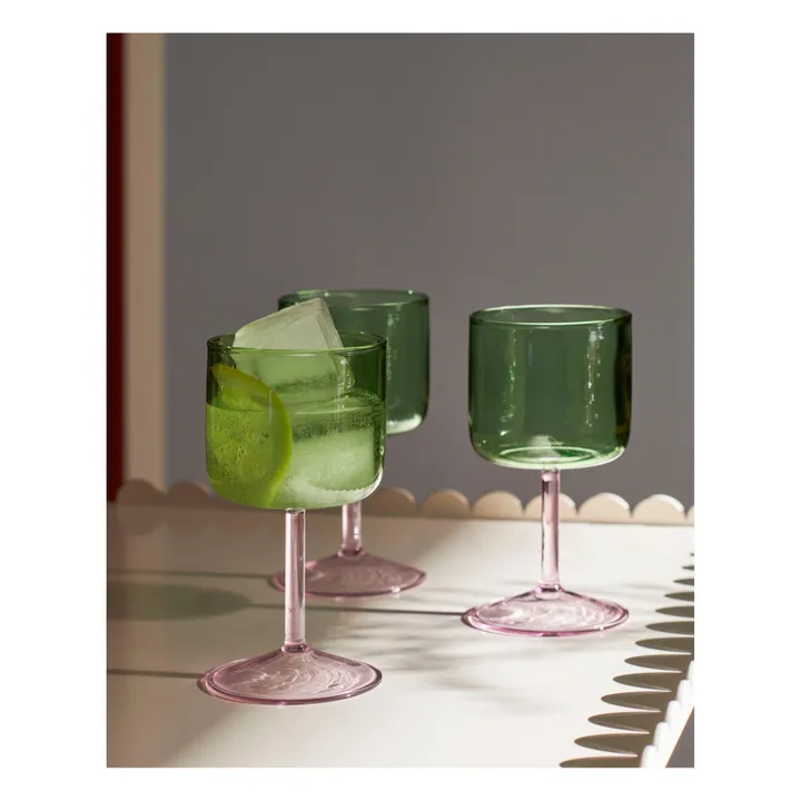 Hay Verres à vin Tint - Set de 2 | Vert