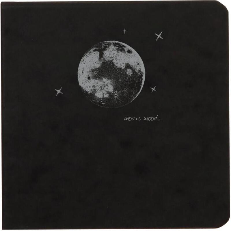 Flying Spirit carnet dos carré 50F 10,5x10,5cm 90g - Noir