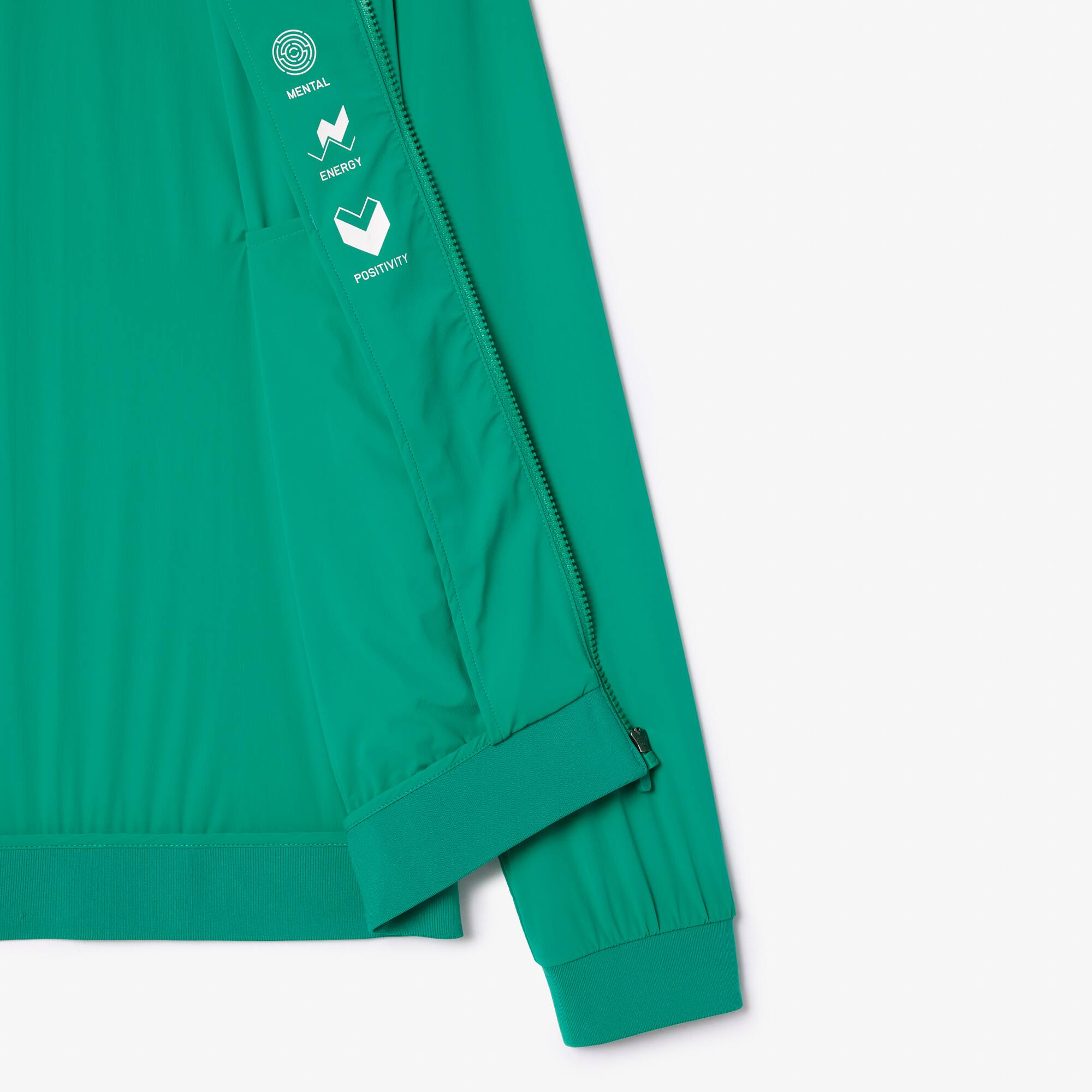 Veste d'après match homme Lacoste SPORT x Novak Djokovic Manteaux & Vestes - Vert - Lacoste - Homme
