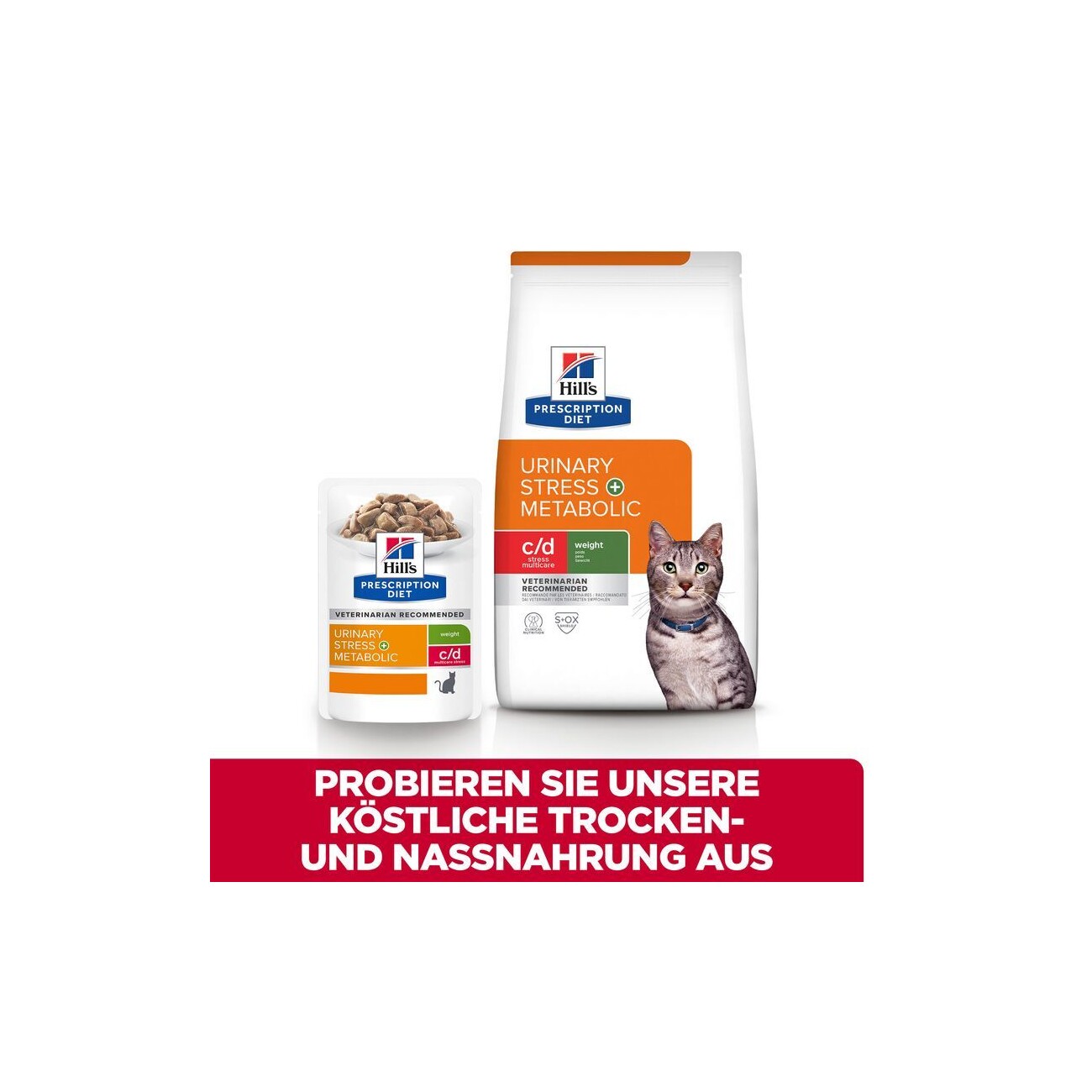 Hill's Prescription Diet c/d Multicare Stress + Metabolic 1,5 kg
