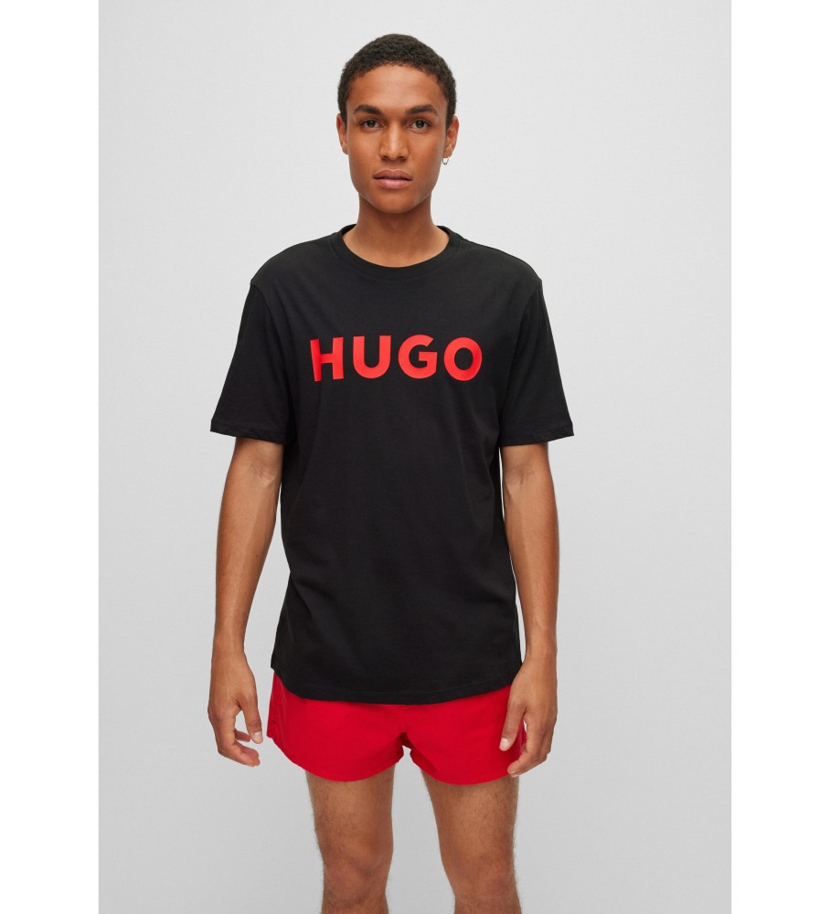 Camiseta preta HUGO Dulivio