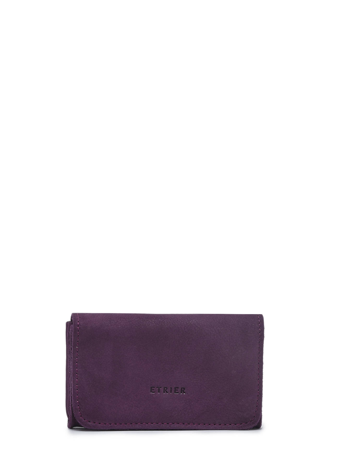 Porte-monnaie Etincelle nubuck cuir ETRIER