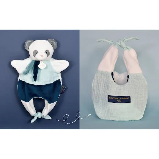 Doudou Amusette 3 en 1   Panda        de               Doudou et Compagnie