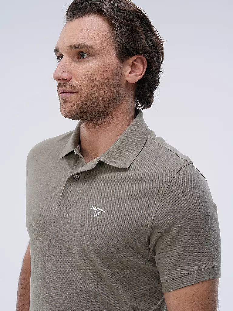 BARBOUR Poloshirt hellgrün