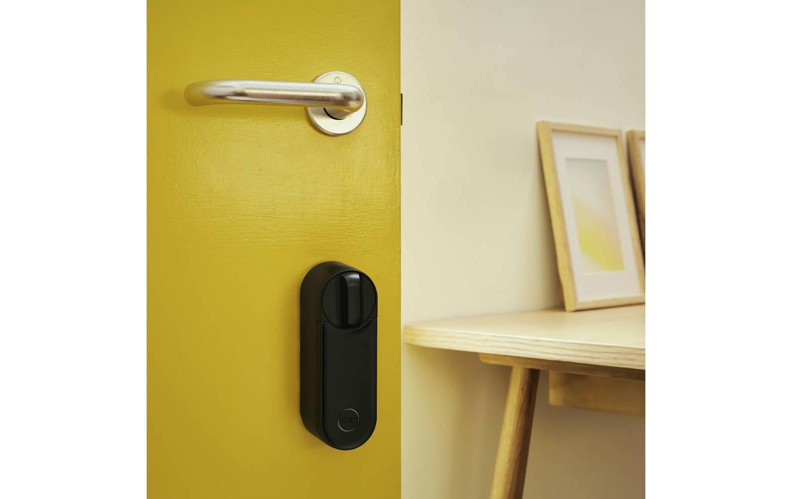 Linus L2 Smart Lock, CH+EU-Zylinder, Schwarz<br>Intelligentes Türschloss, mit WLAN- und Bluetooth- und NFC- Verbindung