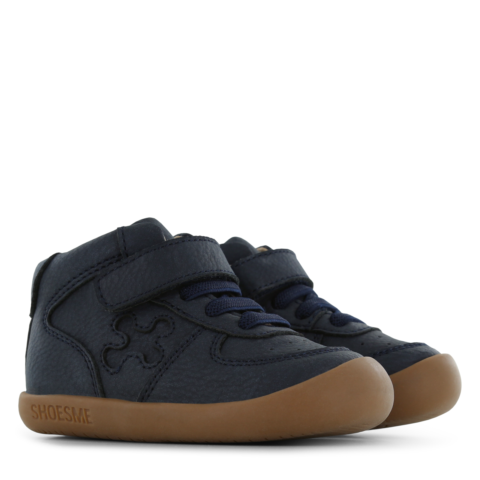 Shoesme donkerblauw sneakertje Microleer | Sale