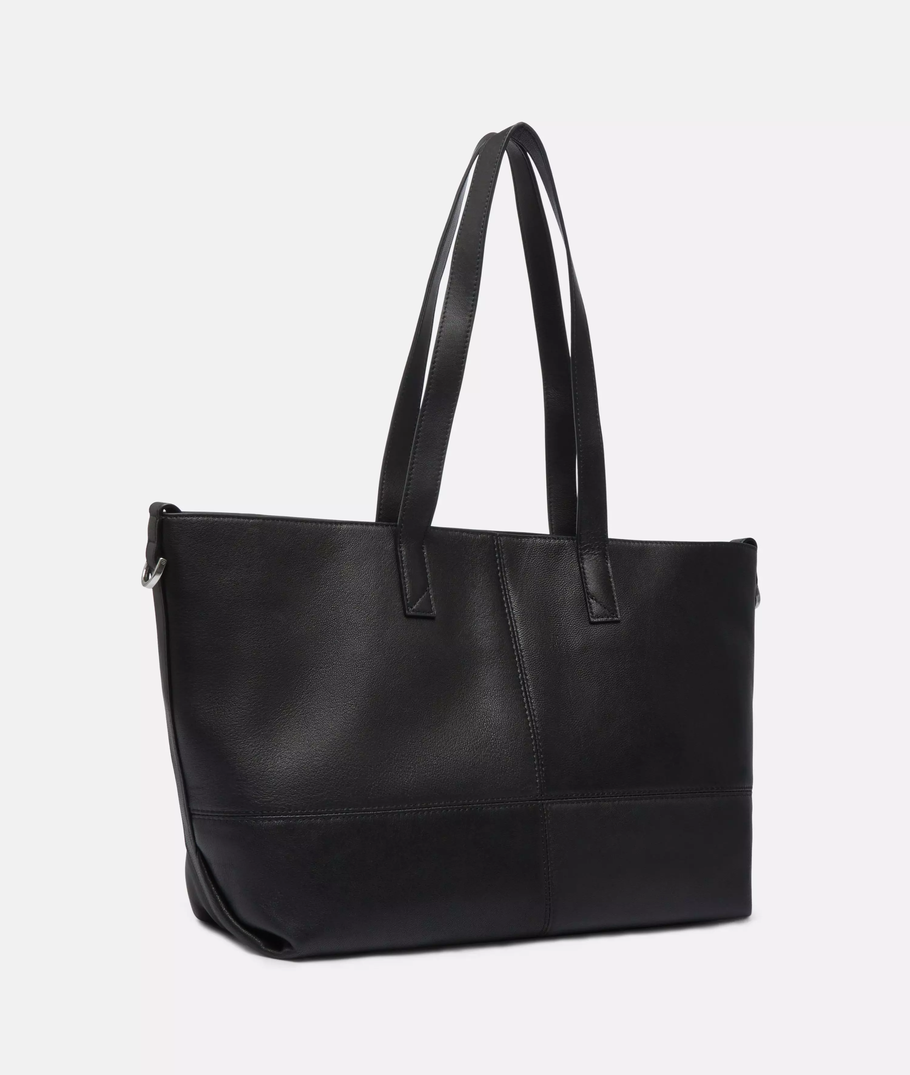 Ariel Shopper M Spacious goatskin leather shopper