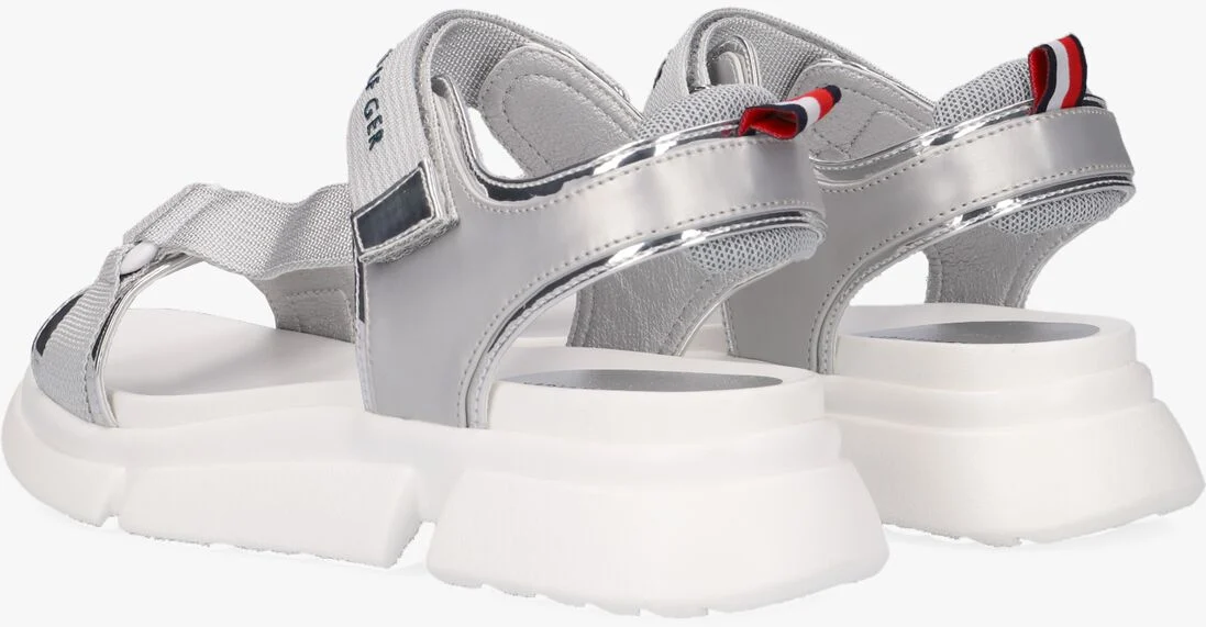 TOMMY HILFIGER zilveren tommy hilfiger sandalen 31048