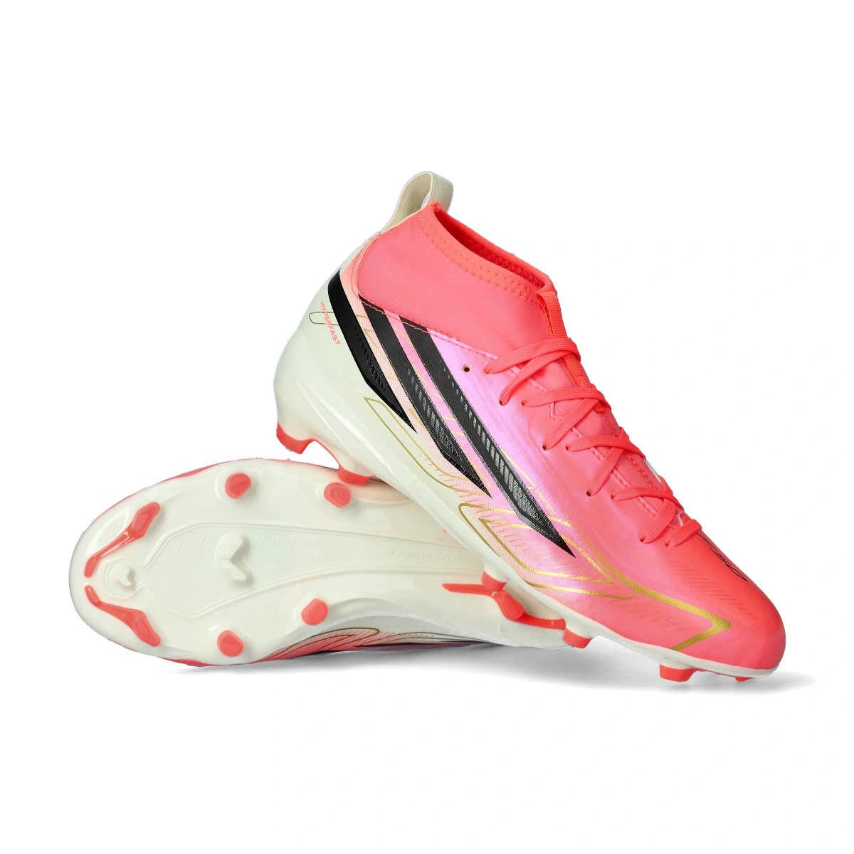 Chuteira adidas F50 Hyperfast League Mid FG Criança