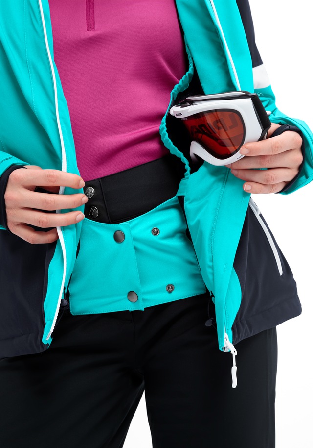Maier Sports Skijacke »HANNI« Damen Winterjacke, wasserdicht, 3 RV-Taschen und Kapuze, Regular fit