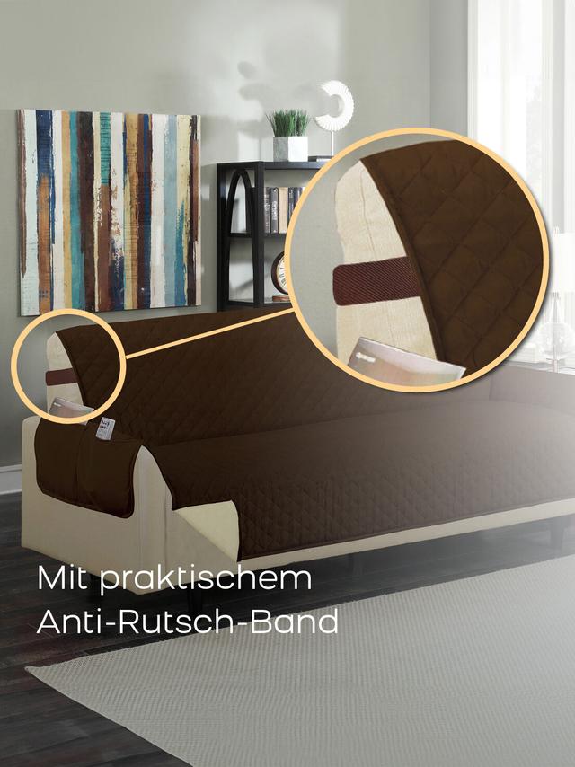 Vielseitiger Sofa-Bezug für 3-Sitzer – schützt vor Flecken & Abnutzung