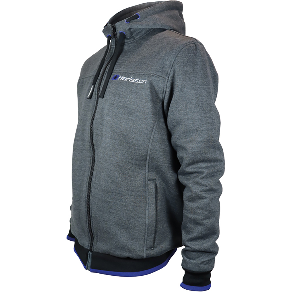 Harisson - Sweat zippé à capuche Stingray Gris
