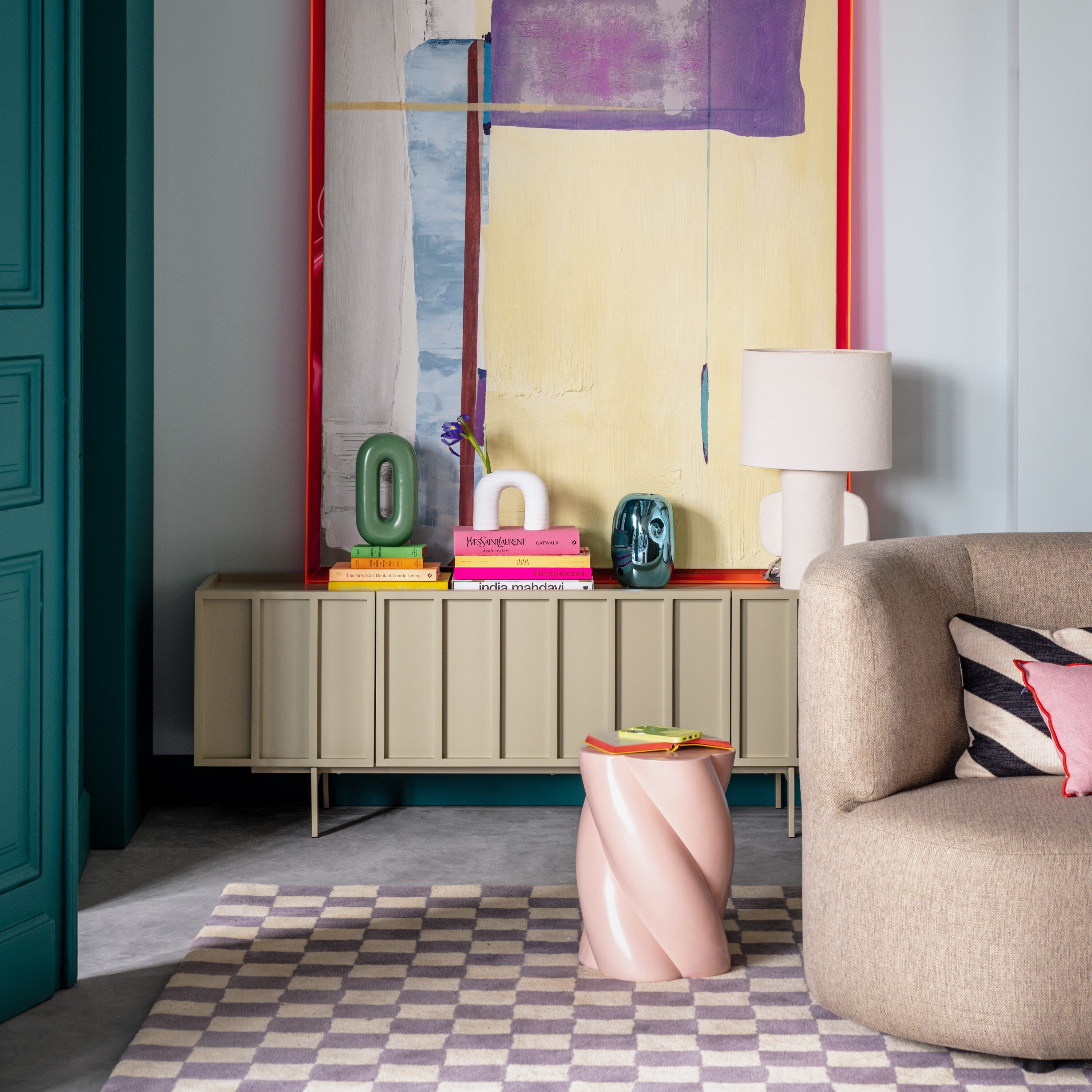 HKliving Lowboard Dressoir - Pebble
