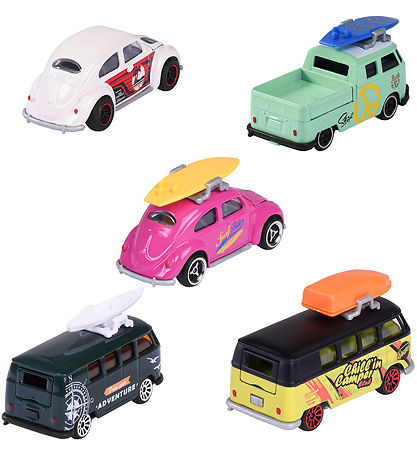 Majorette Autos - 5er-Pack - VW Der Originals