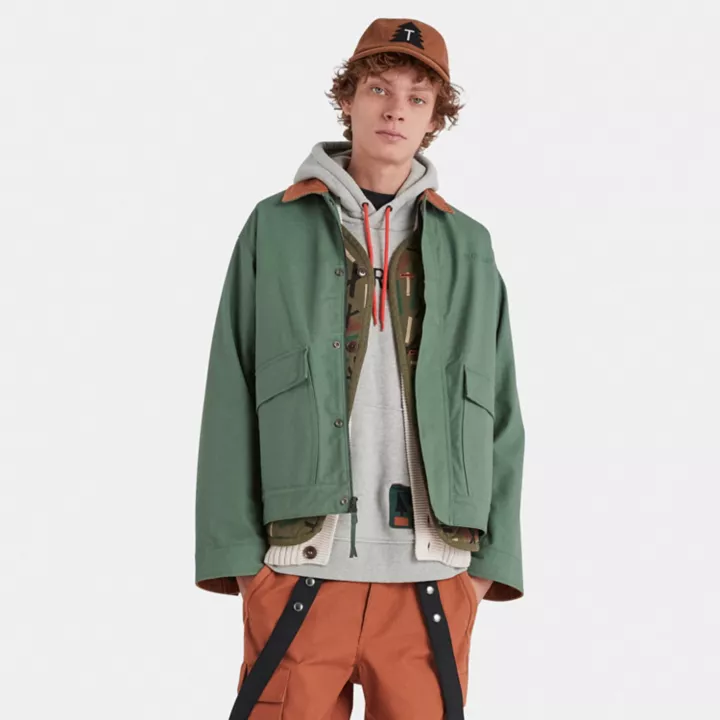 Veste Chore 3 en 1 Timberland x Nina Chanel Abney en vert