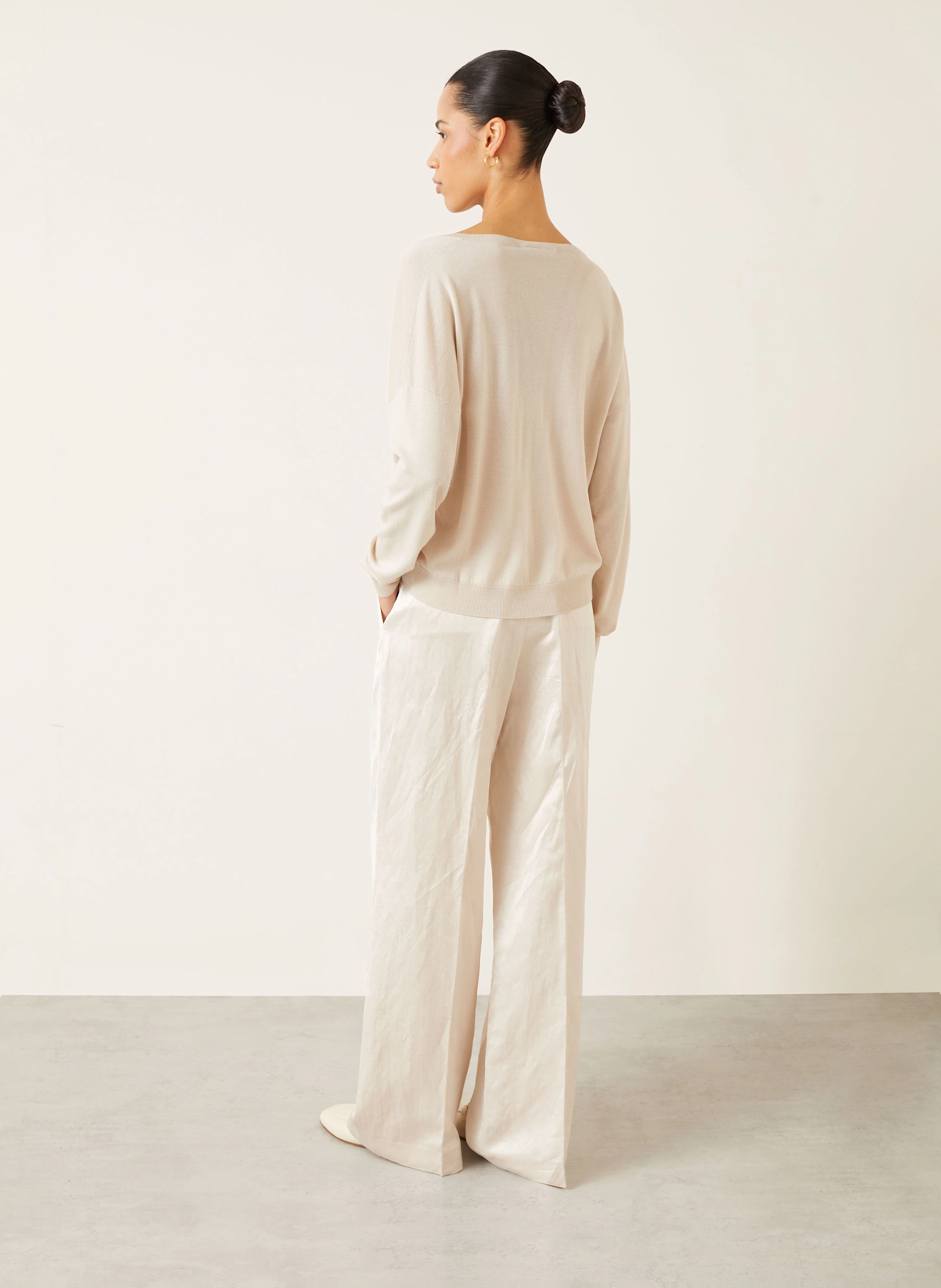 IRIS von ARNIM Cashmere-Pullover LAVINA mit Seide