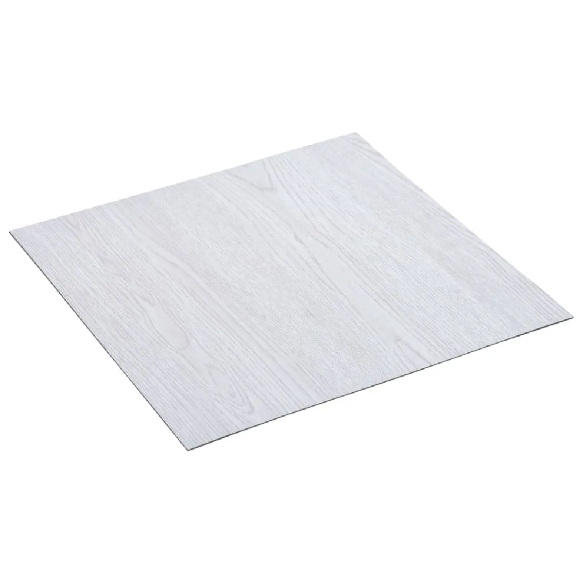 vidaXL - Dalles PVC autoadhésives blanc
