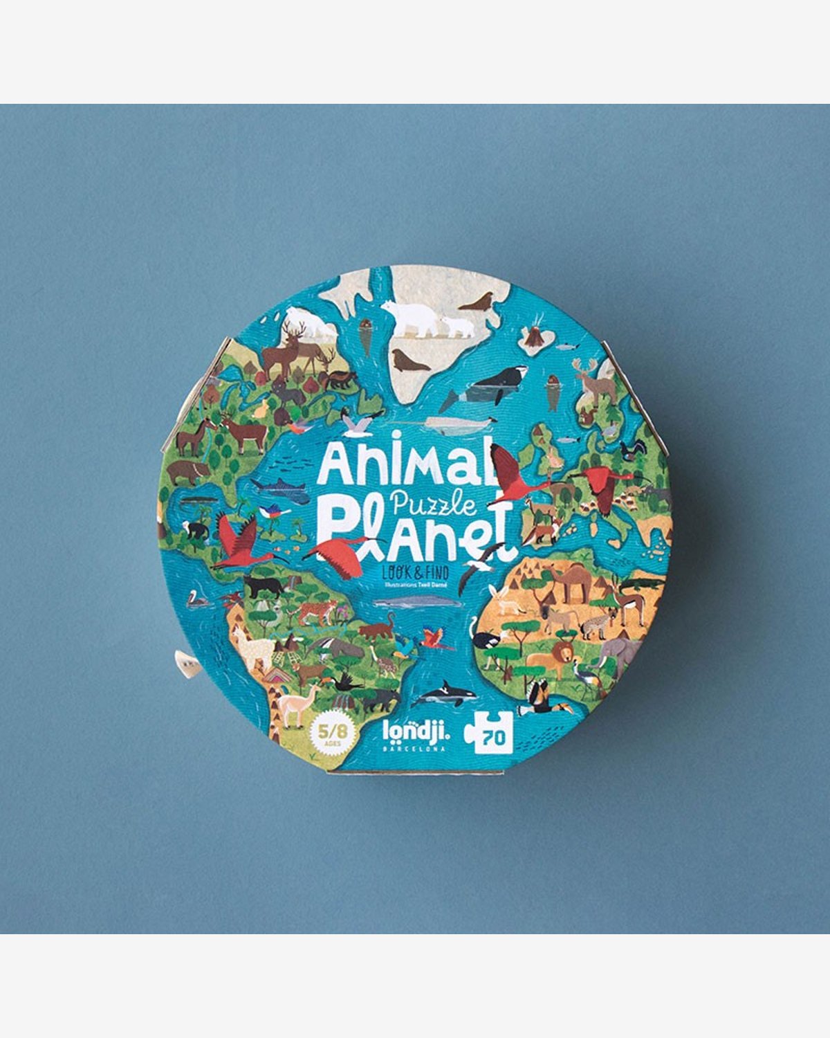 Puslespill 2i1 Barn 5+ – “Dyreplaneten” | Animal Planet