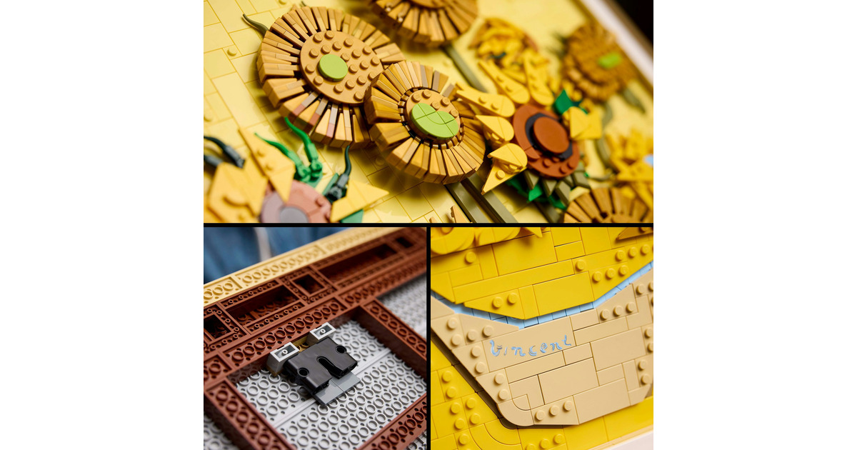 LEGOArt - Vincent van Gogh - Zonnebloemen Constructiespeelgoed  (31215)