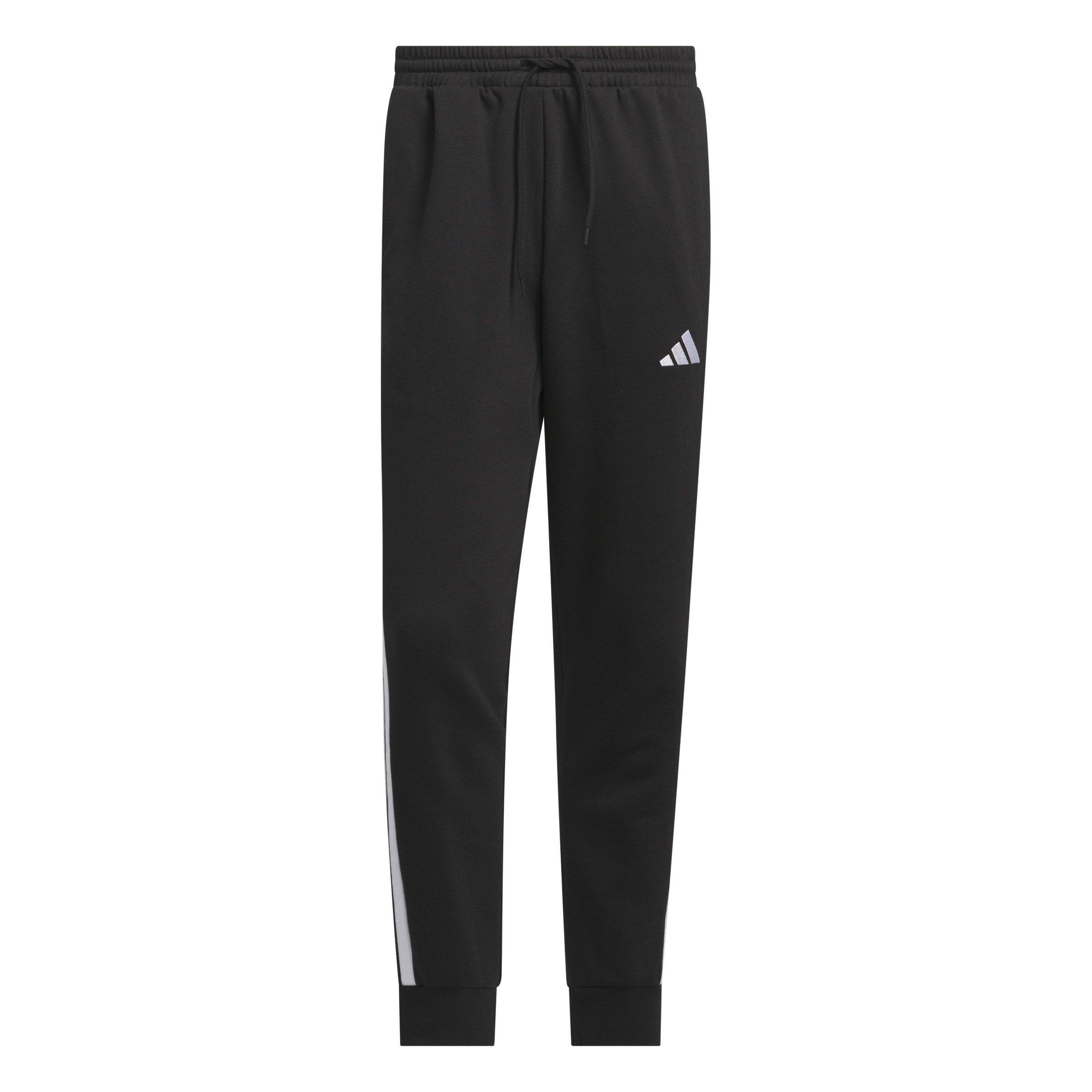 adidas Essentials Fleece Tapered Cuff 3-Stripes Joggers