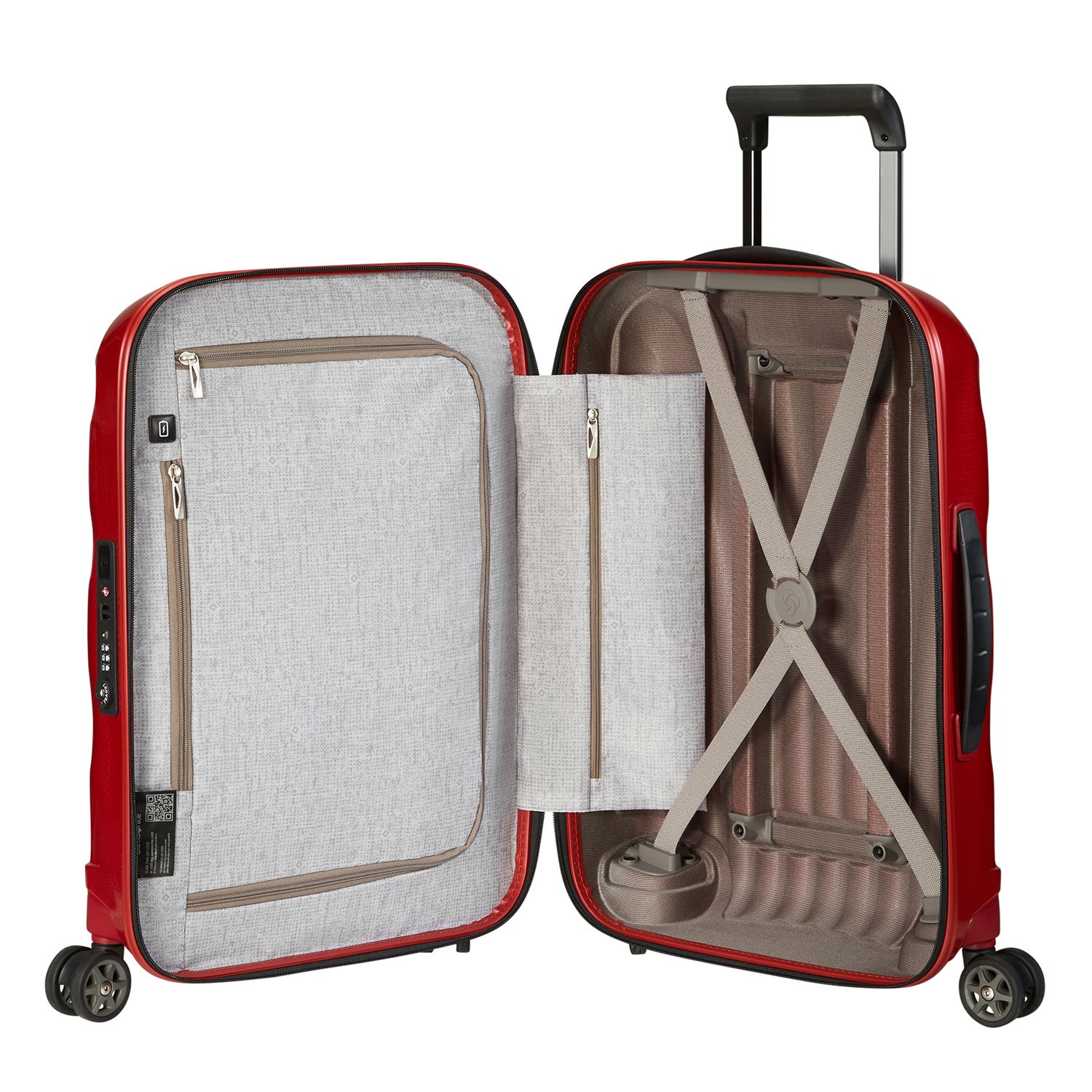 Samsonite C-Lite Spinner 55 chili red