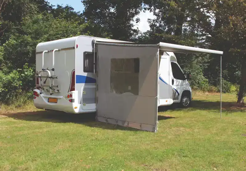 ZIJWAND CAMPER MET RAAM EXCL. RAFTER