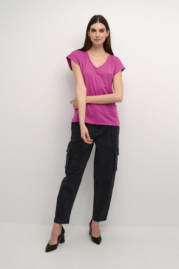 Kaffe KAlise T-Shirt Festival fuchsia