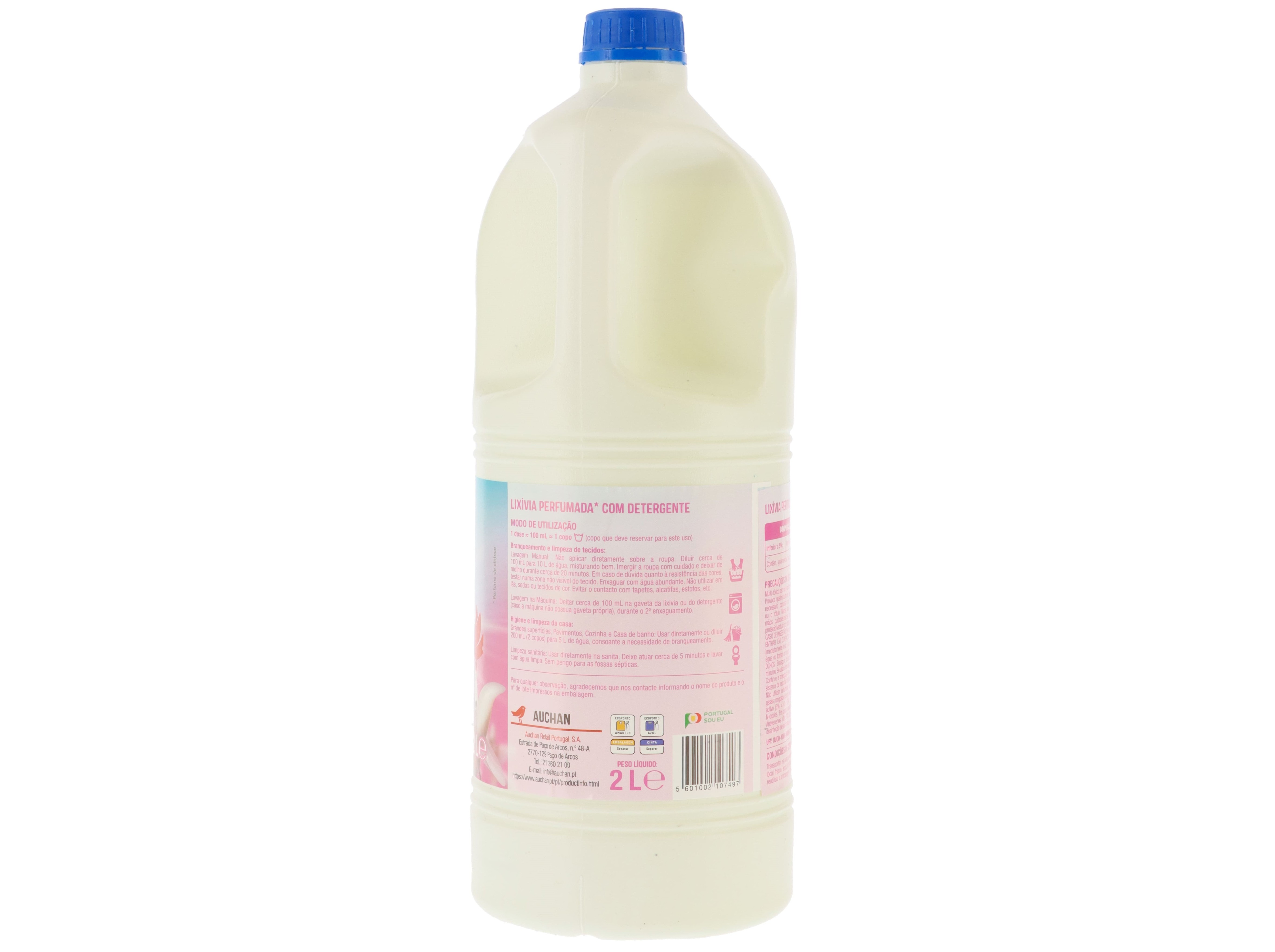LIXÍVIA AUCHAN PERFUMADA COM DETERGENTE 2L