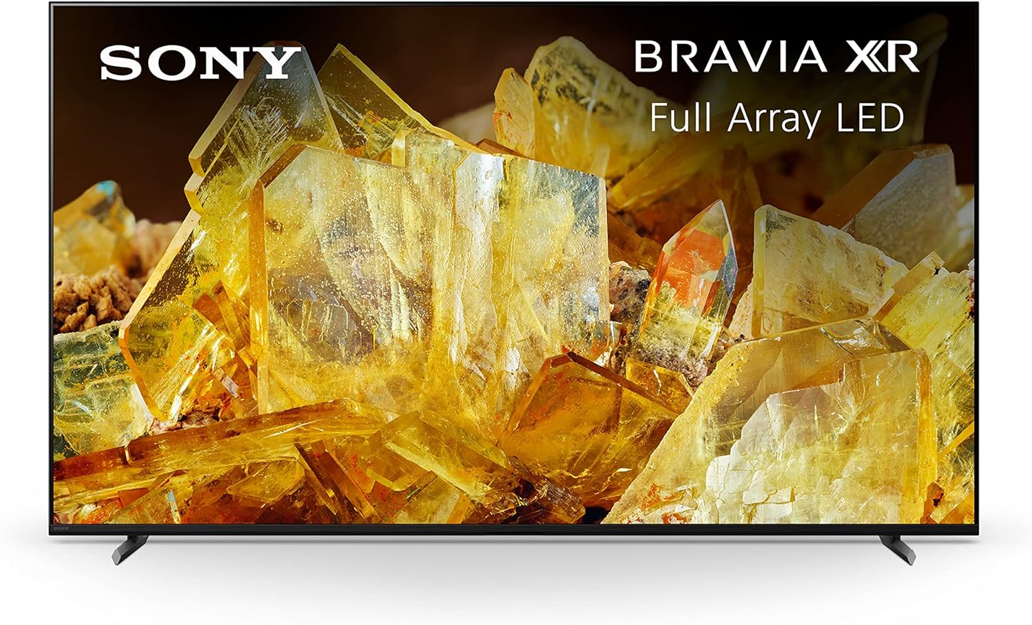 TV Sony 4K Ultra HD de 55 polegadas Série X90L: BRAVIA XR Full Array LED Smart Google TV com Dolby Vision HDR e recursos exclusivos para o Playstation® 5 XR55X90L - Modelo 2023