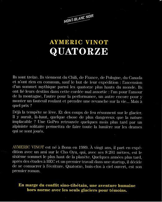 EDITIONS DU MONT BLANC - QUATORZE