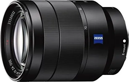 Sony SEL2470Z - Zoomobjektiv - 24 mm - 70 mm - f/4.0 Vario-Tessar T* FE ZA OSS - Sony E-mount - for Cinema Line; a VLOGCAM; a1; a1 II; a6700; a7 IV; a7C; a7C II; a7CR; a7R V; a7s III; a9 III
