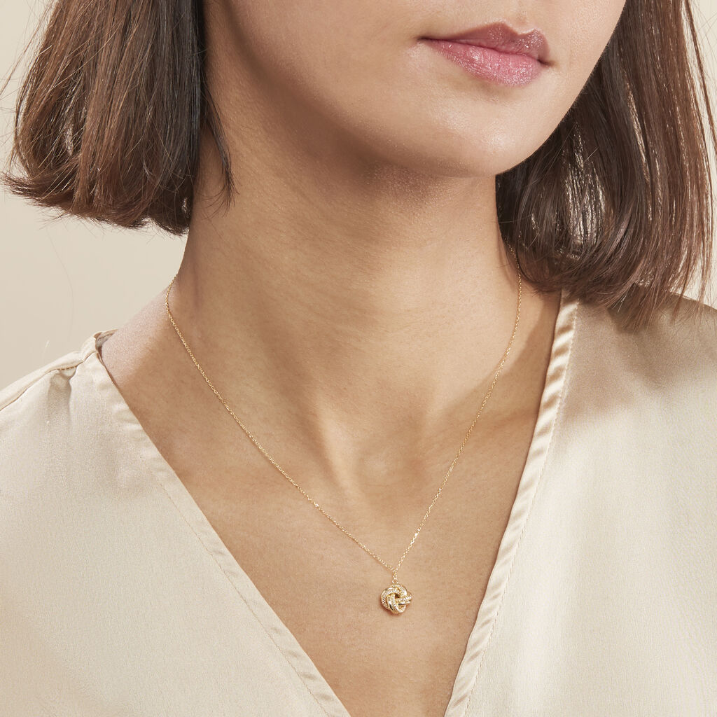 Collier Or Jaune Carlina