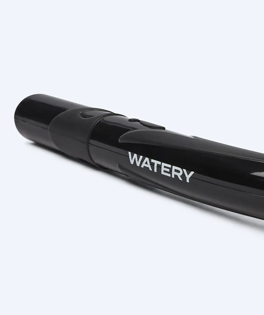 Watery snorkel til voksne (fra 12 år) - Cliff - Sort
