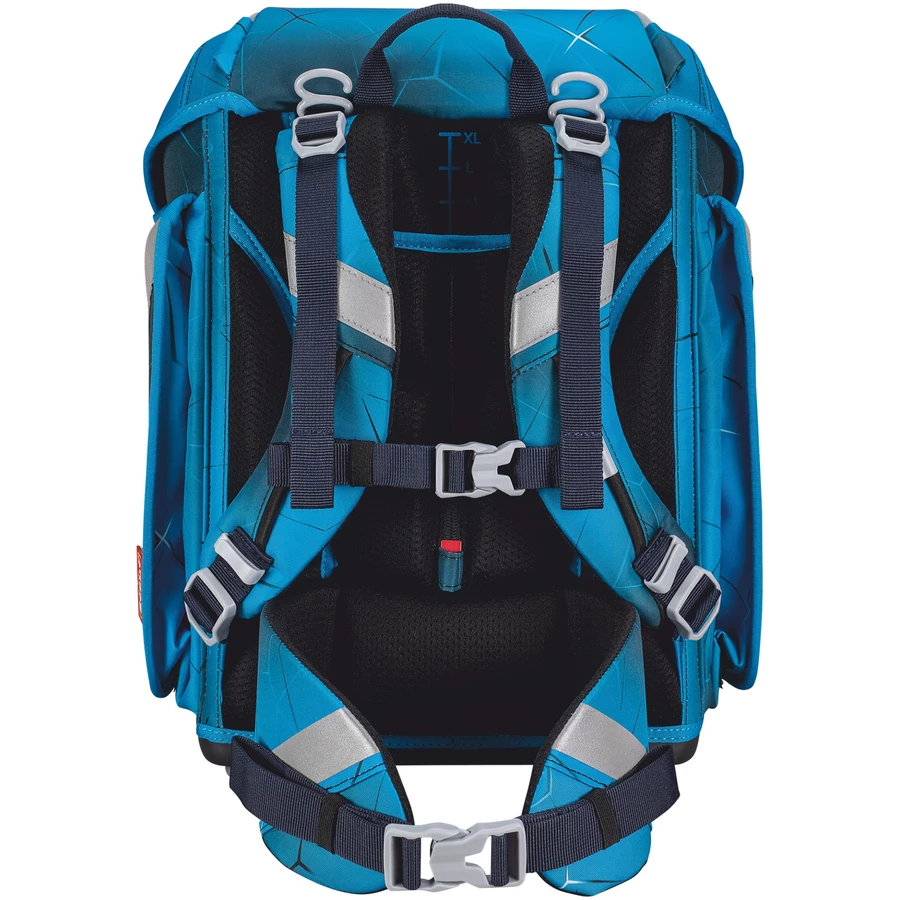 Scout Genius Exklusiv Safety Light - Schulranzen Set 5tlg. Polar blue