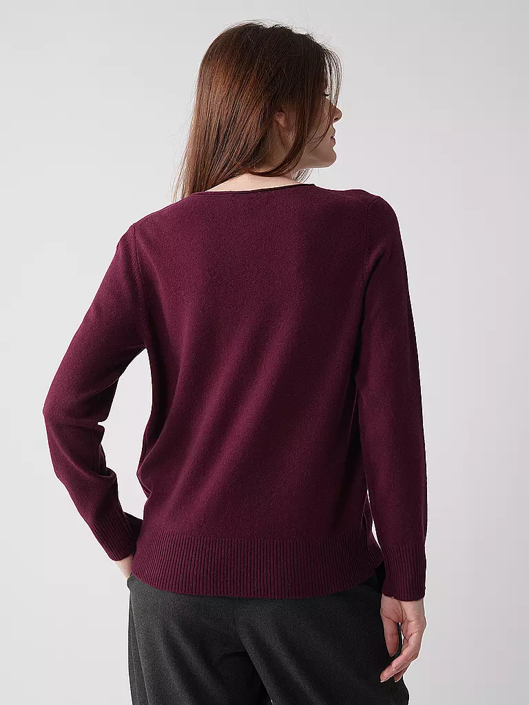 KATESTORM Kaschmirpullover  dunkelrot