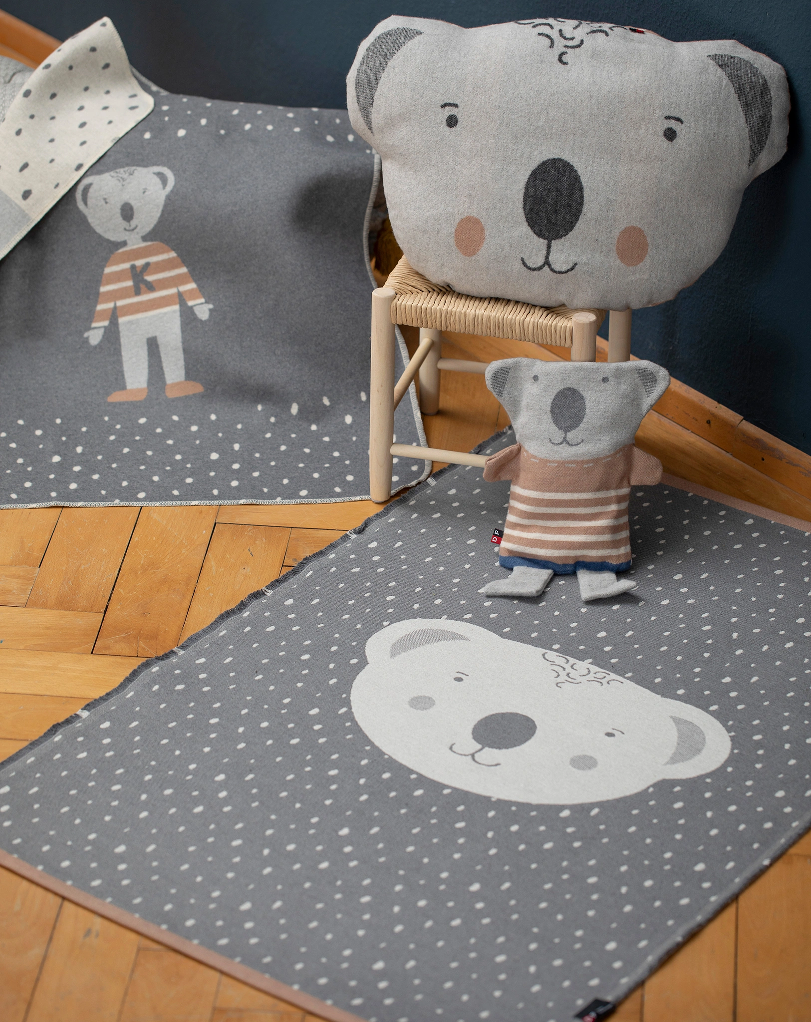 Teppich GOLIATH - KOALA SMALL (75x120) in grau