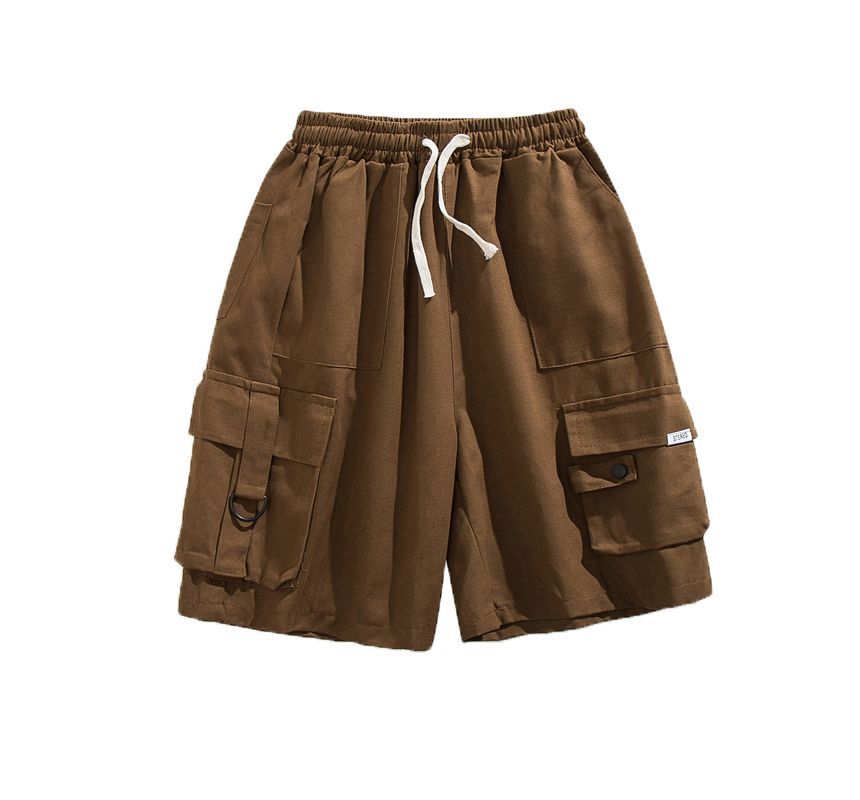 Yelmenor - Losse cargoshorts met elastische taille