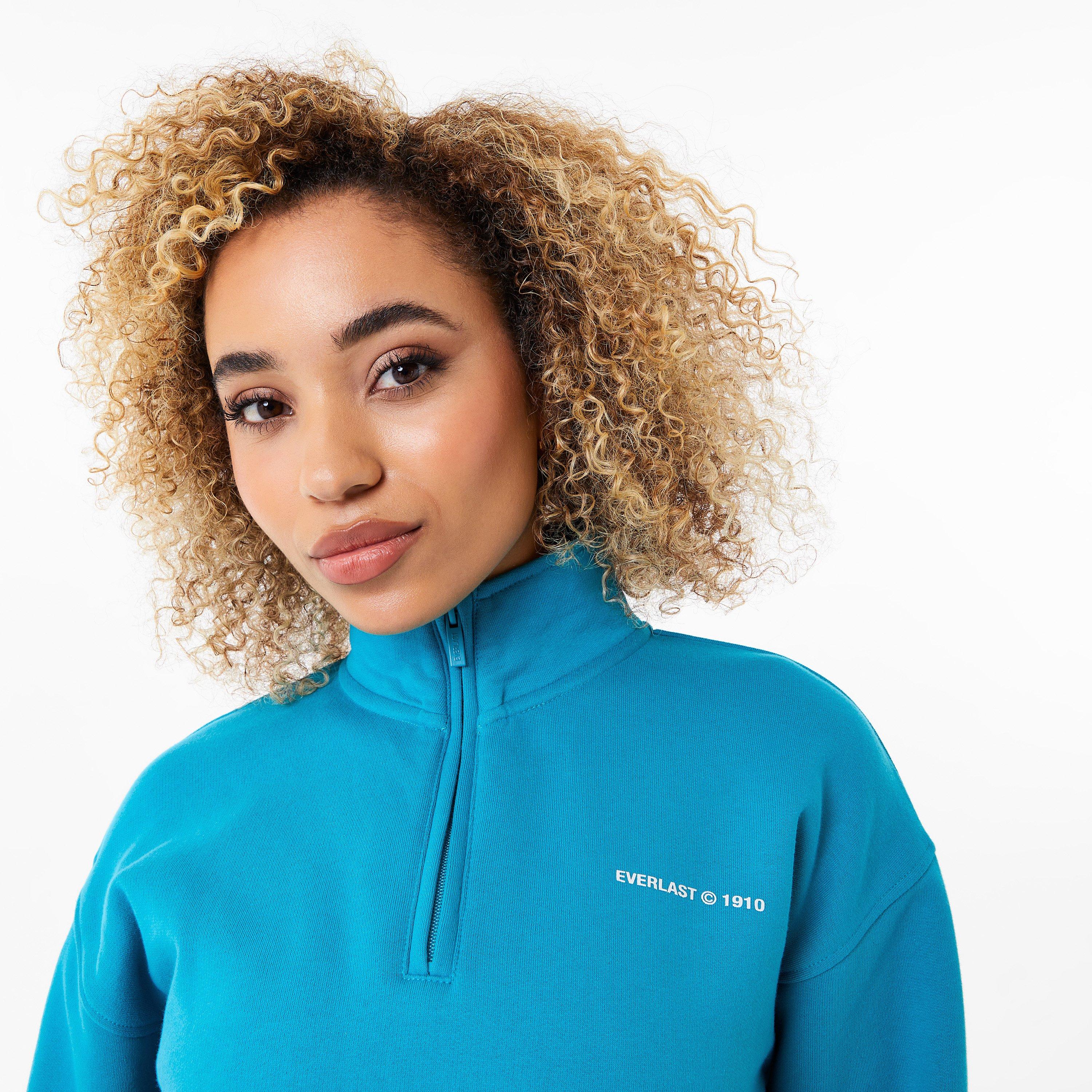 Everlast EverlastquarterZip Fleece Top Womens