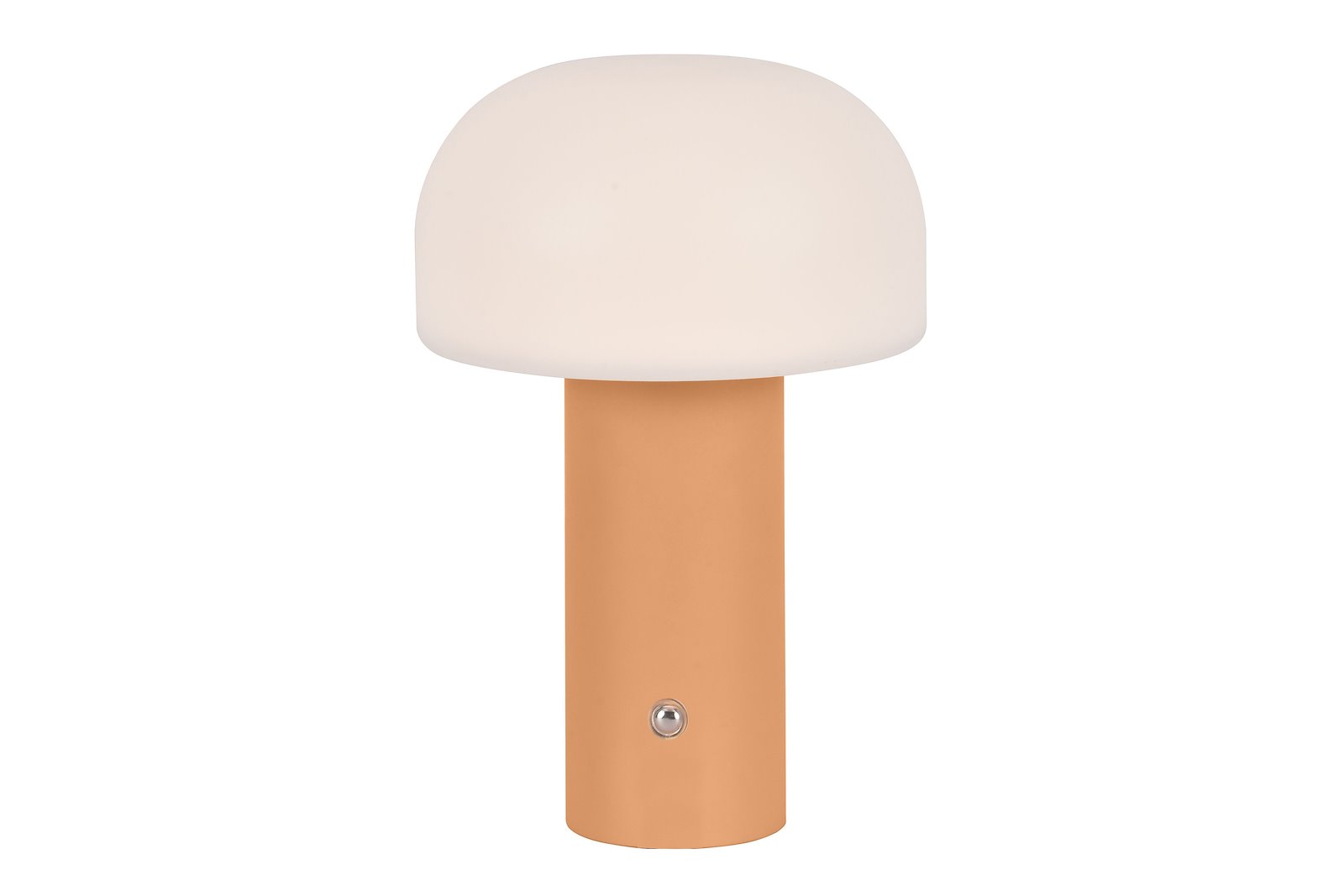 Mush bordlampe Orange bryter på lampen, 3 nivåer for dimming, medfølger 80cm USB ledning 5V 1800mah batteri, ladetid 2-3 timer, lyser 6-8timer 3000K