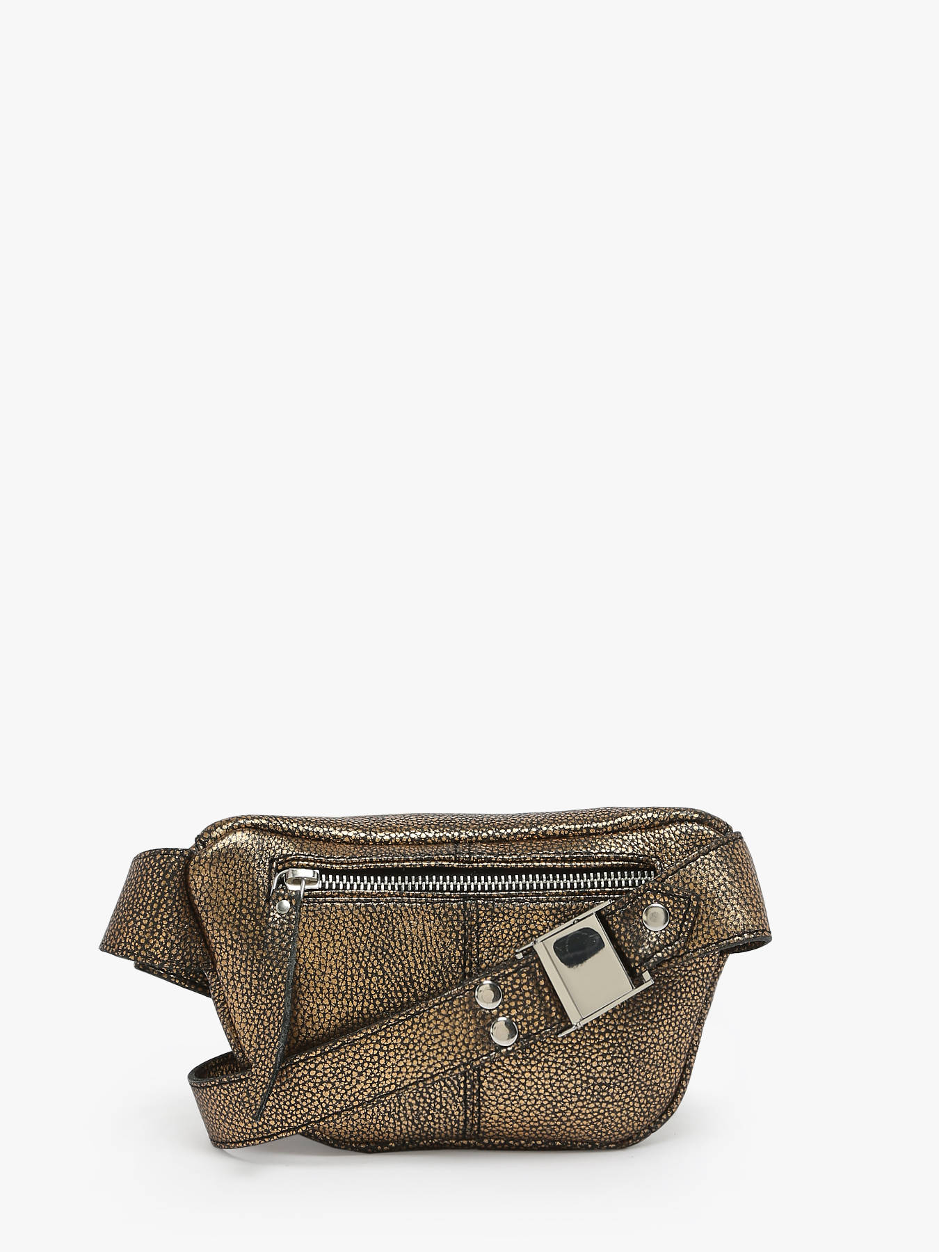Sac banane XS Granite cuir PAUL MARIUS