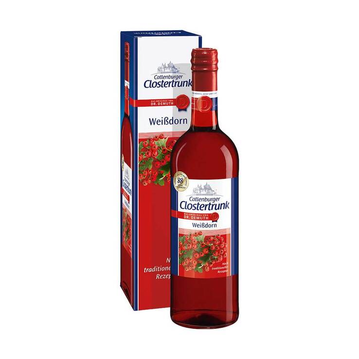 Catlenburger Clostertrunk Weißdorn, 750 ml