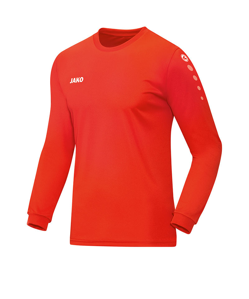 JAKO Team Trikot langarm Orange F18