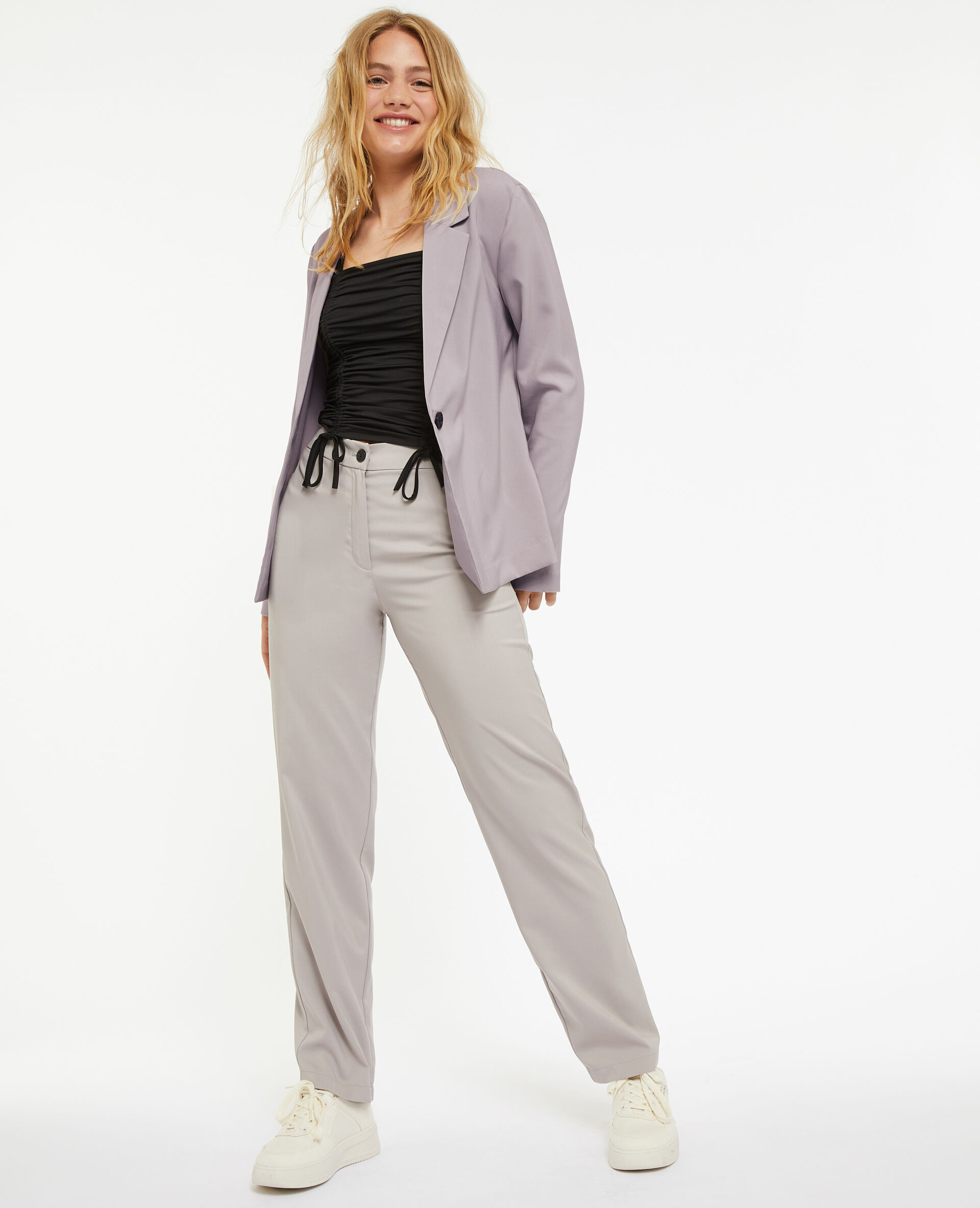 Veste blazer cintrée - Gris