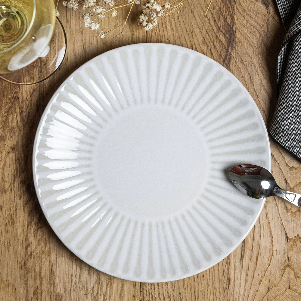 Assiette à dessert Olympe 21 cm (lot de 6) Table passion