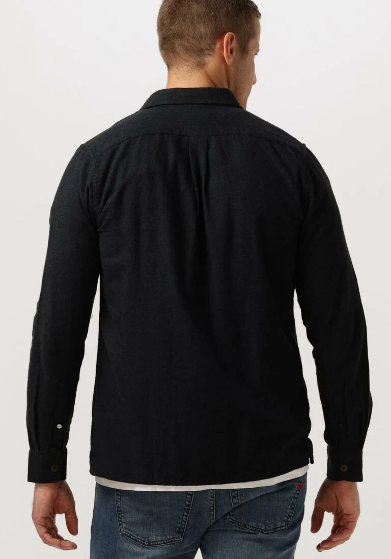 DSTREZZED donkerblauwe dstrezzed casual overhemd fryer shirt with pockets